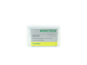 Modellbahn Gleis Schrauben (Inh.150 St.), Minitrix N 66548 neu, OVP