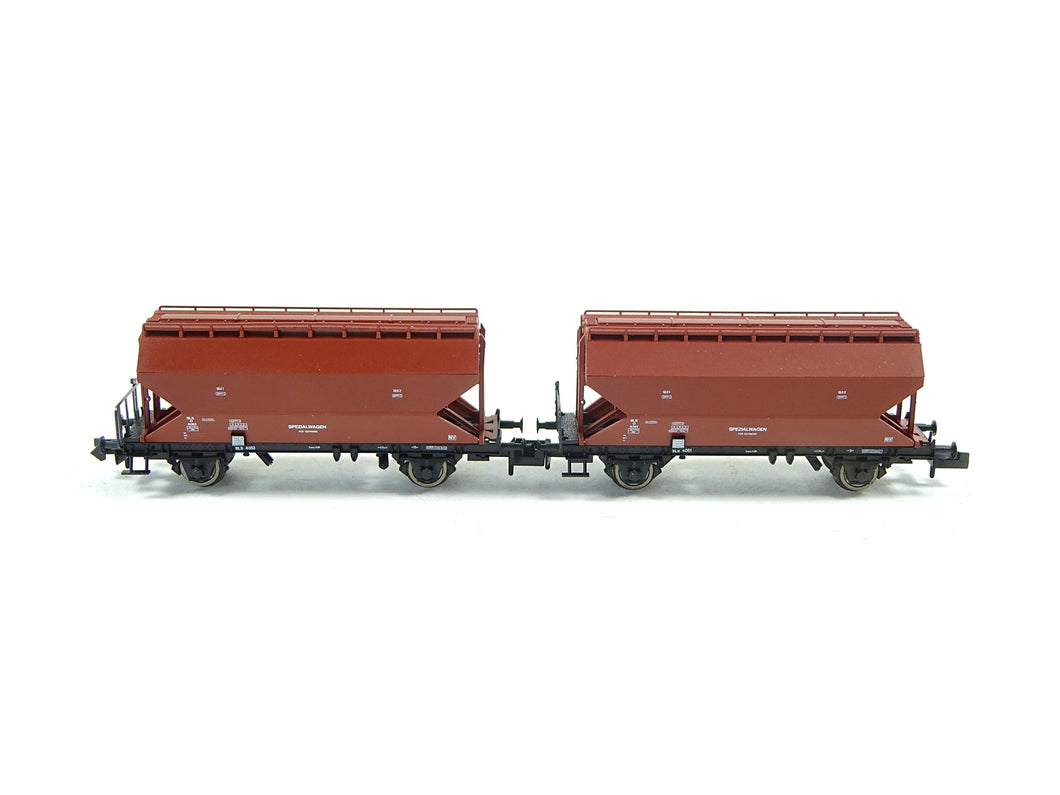 Güterwagen Set Getreidesilowagen BLS 2-tlg., Fleischmann N 830310 neu OVP