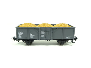Güterwagen Hochbordwagen Start up grau Ladegut Schotter, aus Märklin 29188 H0 neu