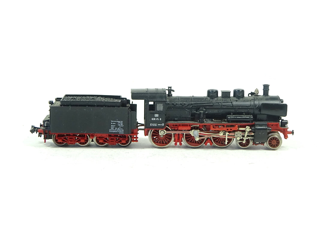 Schleppptenderlok, BR 38 DB analog, Fleischmann N 7160 OVP - Bastler!