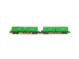 Güterwagen Set Green Cargo DB, Märklin Z 82533 neu, OVP