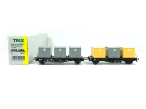 Güterwagen Behälter-Transportwagen Laabs, Trix H0 24161 neu OVP