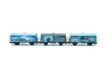Laden Sie das Bild in den Galerie-Viewer, Jim Knopf Güterwagen Set Verschiedene Länder Start up, Märklin H0 44821 neu
