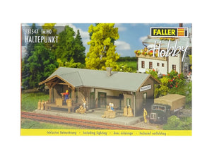 Bausatz Haltepunkt, Faller H0 131547, neu