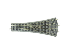 Piko H0 55425, 3-Wege Weiche W3 mit Bettung, neu, OVP