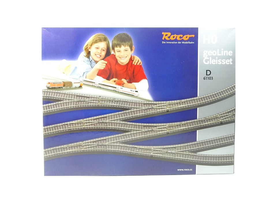 Roco H0 61103, Gleisset D geoLine, neu, OVP