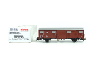 Güterwagen Spundwandwagen Gbs 256, Märklin H0 47311 neu OVP