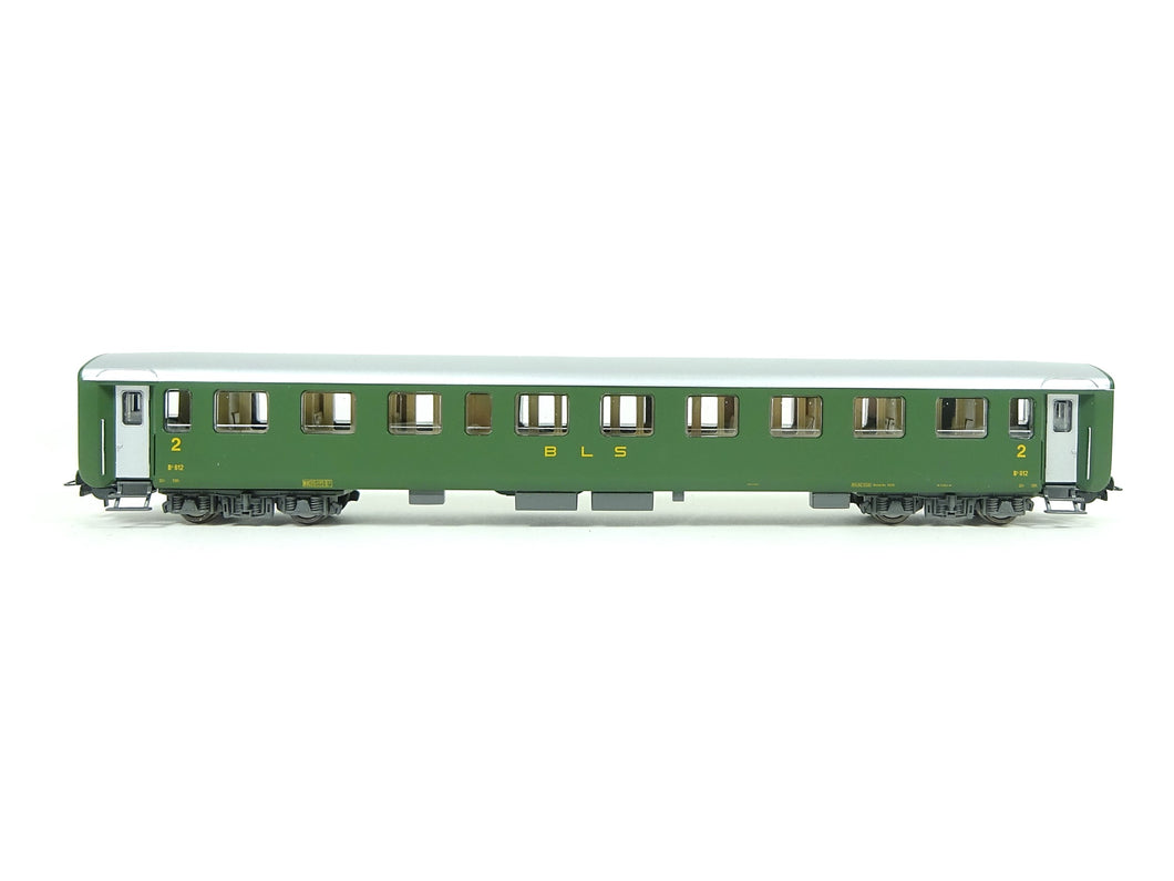 Reisezugwagen 2. Klasse Bauart Schlieren BLS, Tillig H0 74853 OVP