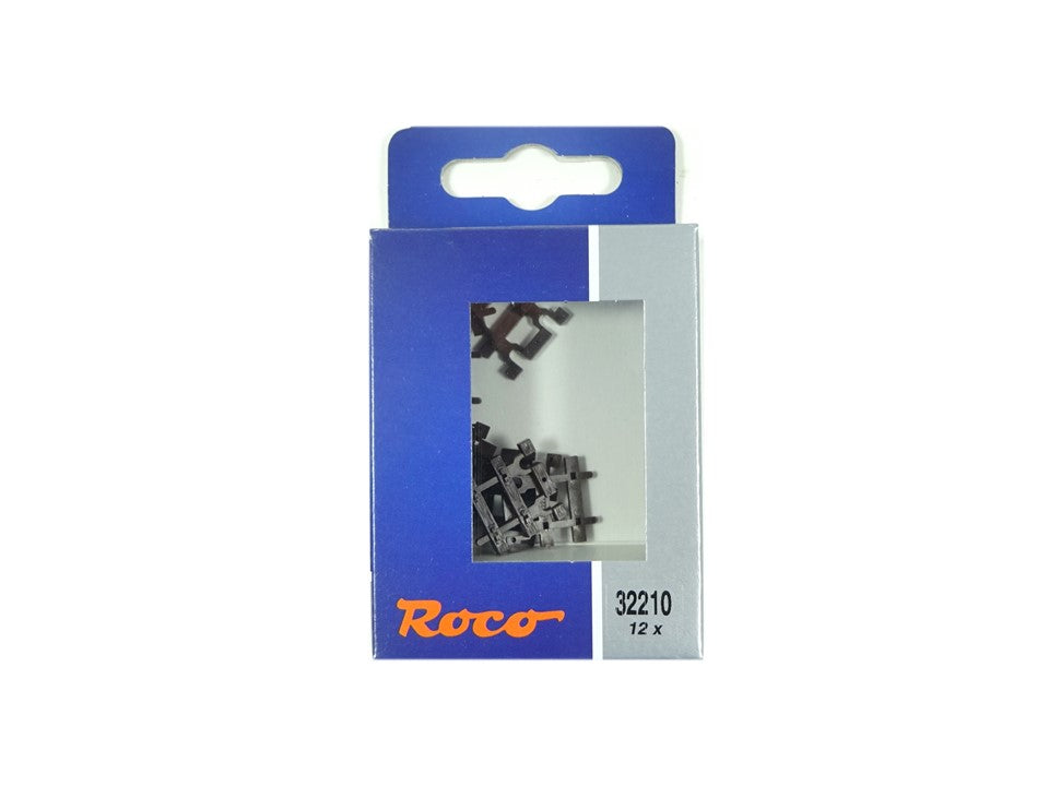 Roco H0e 32210,12x Schwellenendstück Schmalspurflexgleis, neu, OVP