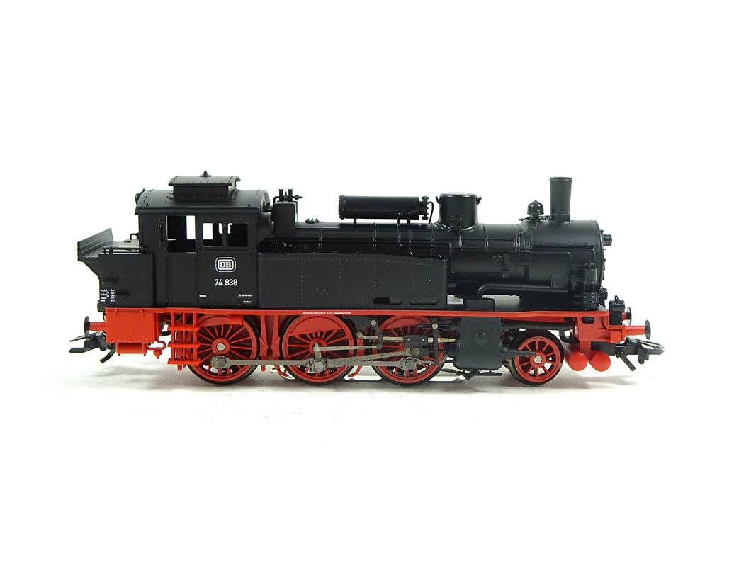 Dampflokomotive digital Dampflok BR 74 DB mfx, Märklin H0 36740, neu