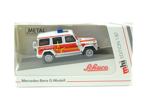 MB G Klasse Notarzt mhi, Schuco H0 45 267 4200 neu OVP