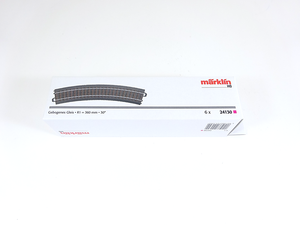 Märklin H0 Gleise C Gleis gebogen 6 Stück 24130 H0 R1 neu OVP