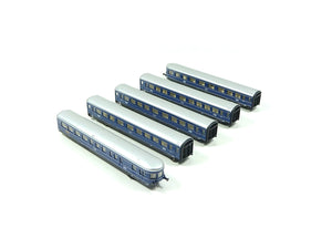 Personenwagen Set Blauer Enzian DB 5 tlg., Arnold N 0174 OVP