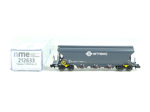 Getreidewagen Tagnpps 101m³ "ERMEWA" dunkelgrau, NME N 212633 neu OVP