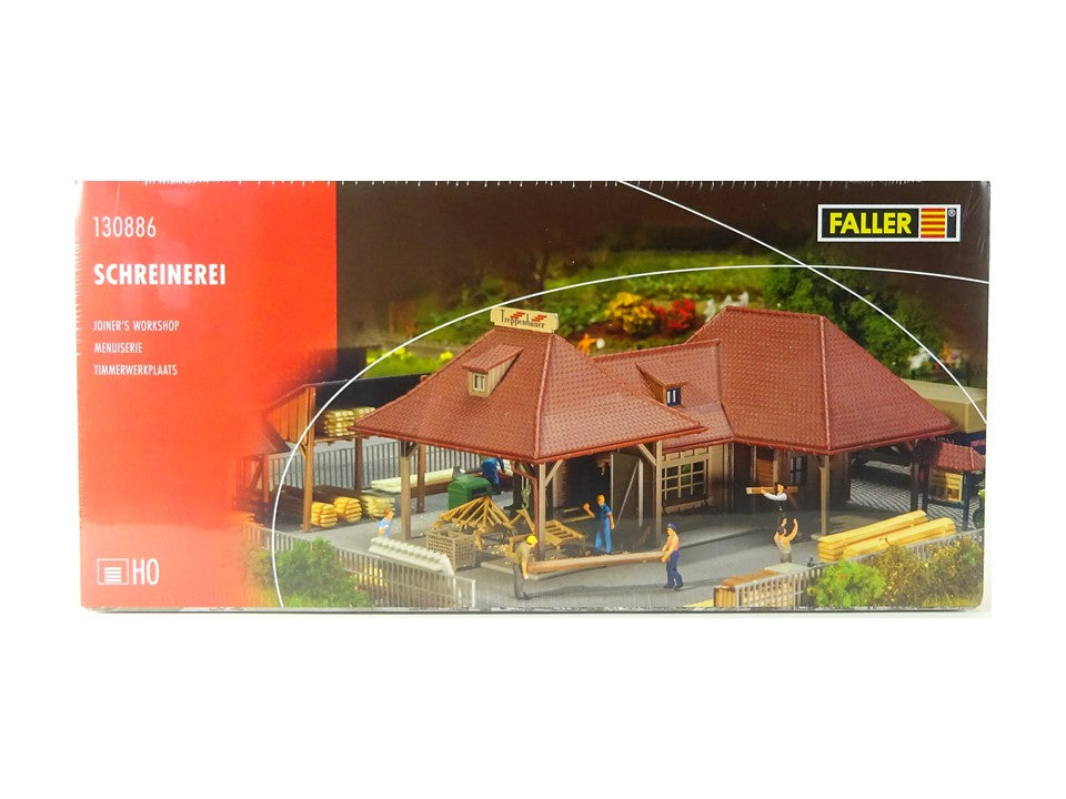 Modellbau Bausatz Schreinerei, Faller H0 130886, neu