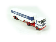 Laden Sie das Bild in den Galerie-Viewer, Modellbahn Modellauto Kühlkoffersattelzug Volvo F88 Polarexpress, Wiking H0 0513 61 neu OVP
