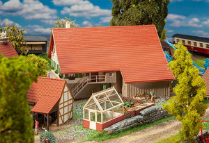 Bausatz Modellbau Großes Bauernhaus, Faller H0 191744, neu