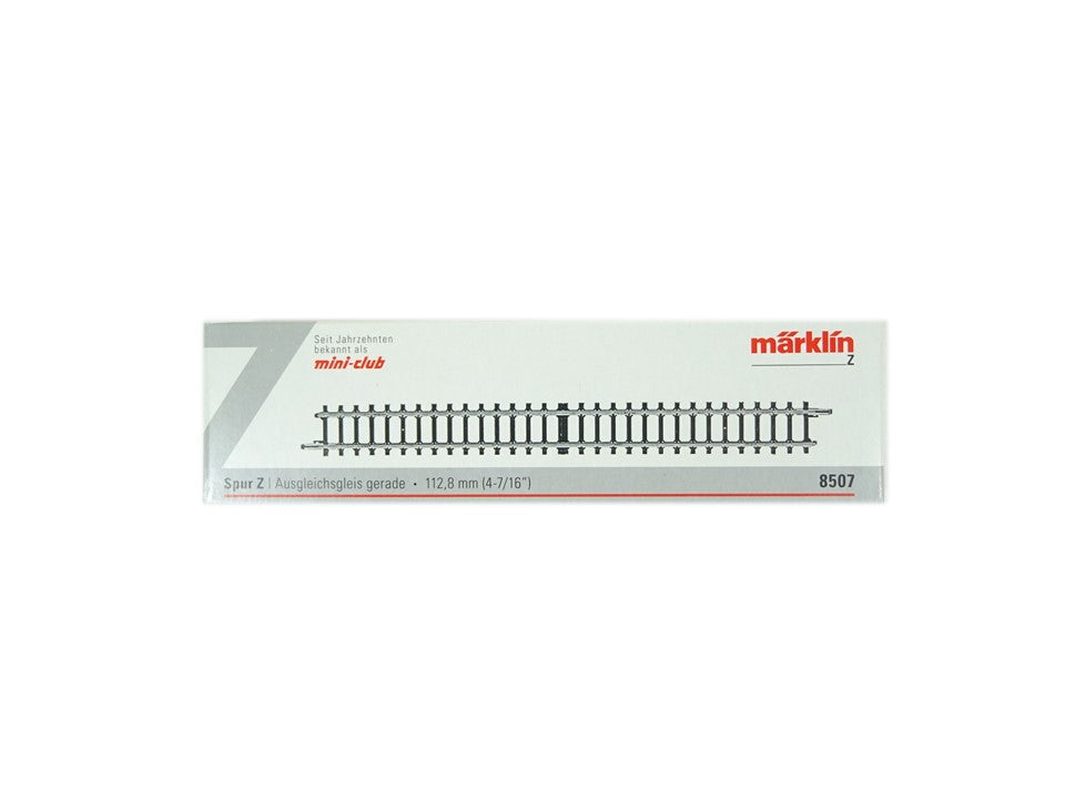 Gleis Mini Club Ausgleichsgleis gerade, 112,8 mm, 10 x Märklin Z 8507 neu