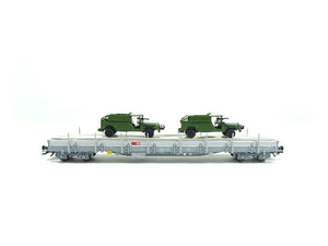 Niederbordwagen beladen SBB, Märklin H0 47068 neu, OVP