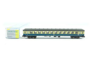 Minitrix N 15461, Schnellzugwagen IC 611 Gutenberg, beleuchtet, neu, OVP