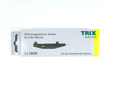 Weichenantrieb Weiche links elektrisch, Minitrix ( Trix ) N 14934 neu, OVP