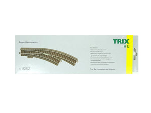 C Gleis Weiche  Bogenweiche rechts DC, Trix H0 62672 neu, OVP