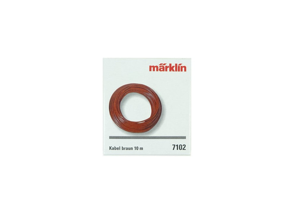 Modellbahn Kabel braun, Märklin 7102 neu, OVP