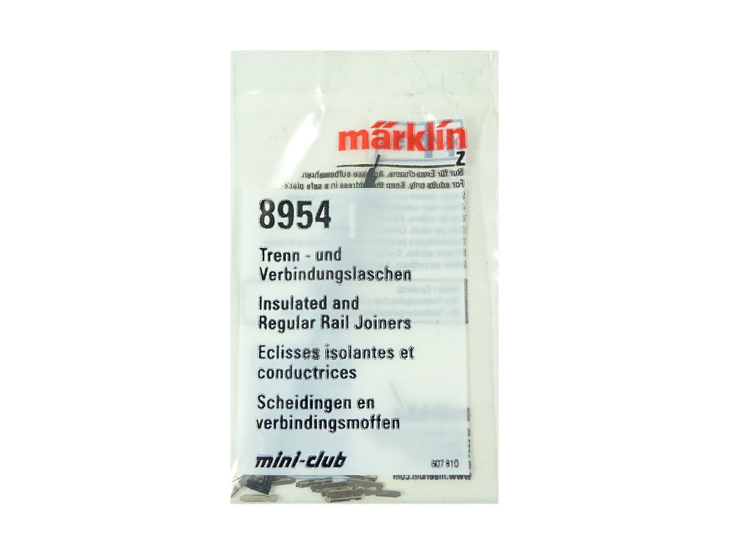 Z Gleis Trenn- und Verbindungslaschen, Märklin Z 8954 neu