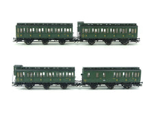 Laden Sie das Bild in den Galerie-Viewer, Personenwagen Set Abteilwagenset SNCF 4 tlg, Märklin H0 42042 neu, OVP
