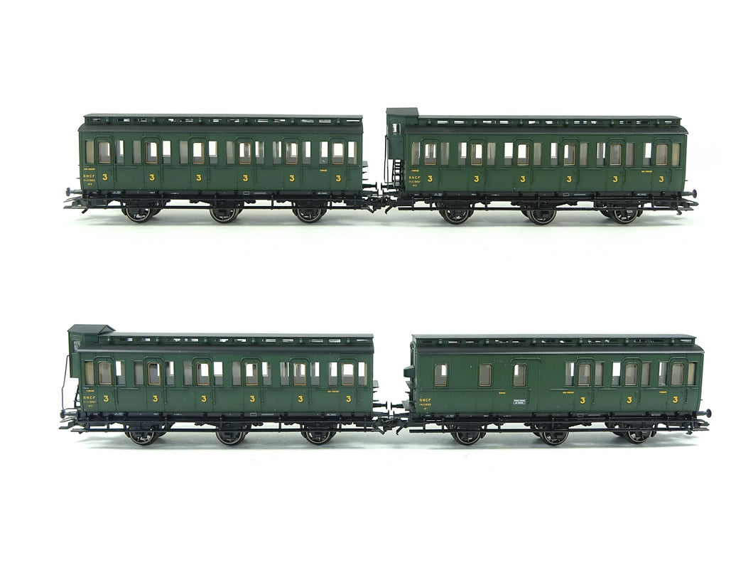 Personenwagen Set Abteilwagenset SNCF 4 tlg, Märklin H0 42042 neu, OVP