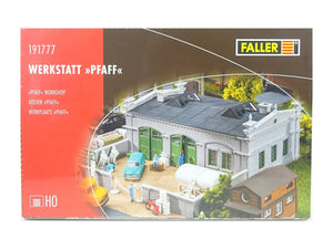 Modellbau Bausatz Werkstatt Pfaff, Faller H0 191777 neu