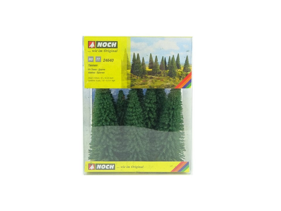 Noch H0 24640, Tannen, 8 Stück, 10 - 14 cm hoch, neu, OVP