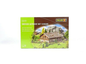 Faller N 232199, Großer Alpenhof mit Scheune, neu, OVP
