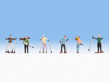 Laden Sie das Bild in den Galerie-Viewer, Noch H0 15827, Skifahrer, neu, OVP
