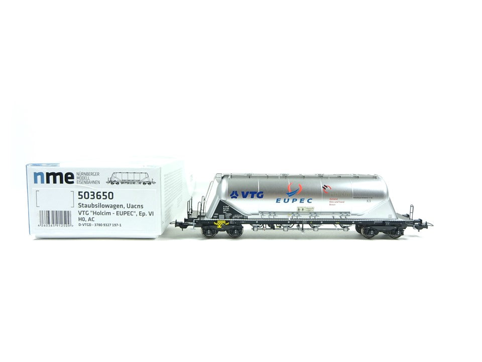 NME H0 503650 AC, Staubsilowagen Uacns 82m³ VTG 