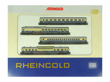 Laden Sie das Bild in den Galerie-Viewer, Rheingold Personenwagen-Set DB 4-teilig, Arnold N 0144 OVP
