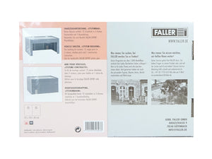 Modellbau Bausatz Fahrzeugunterstand, Systembau, Faller H0 130893 neu
