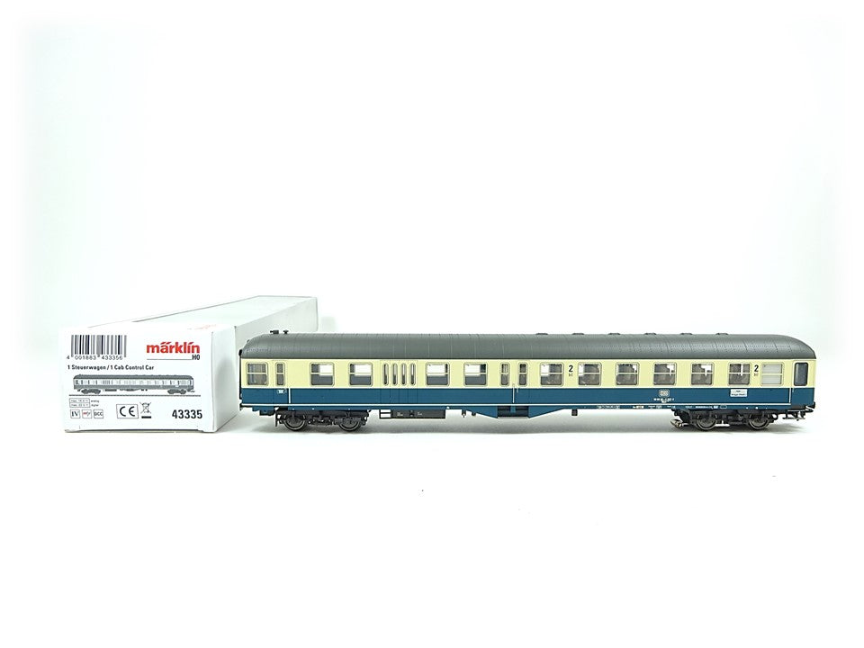 Personenwagen Steuerwagen DB, beleuchtet, Märklin H0 43335 neu, OVP