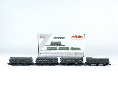 Märklin Z 87040, Personenwagen-Set Deutsche Bundesbahn, DB, neu, OVP