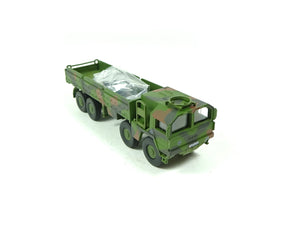 Schuco 45 265 8500, MAN 10t GL flecktarn mit Kran, 1:87, neu, OVP