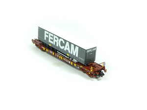 Fleischmann N Güterwagen Taschenwagen T3 FERCAM AAE 825060 neu OVP