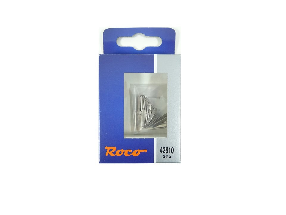 Roco H0 42610, 24 Schienenverbinder, neu, OVP
