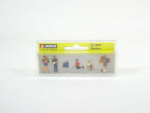 Laden Sie das Bild in den Galerie-Viewer, Modellbahn Zubehör Wanderer 6 Figuren, Noch H0 15873 neu OVP
