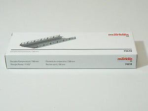 C Gleis Brücke gerades Rampenstück, Märklin H0 74618 neu, OVP
