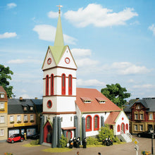 Laden Sie das Bild in den Galerie-Viewer, Modellbahn Bausatz Stadtkirche, Auhagen H0 11370 neu, OVP
