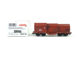 Güterwagen Teleskophaubenwagen, SNCB, Märklin H0 46875 - 05 neu, OVP