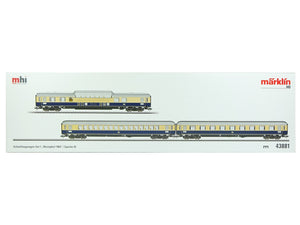 Rheinpfeil Schnellzugwagen Set 1, Märklin H0 43881 neu, OVP