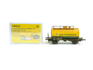 Kesselwagen Z [P] „Haltermann” DB Patiniert, Brawa H0 50042 AC neu OVP