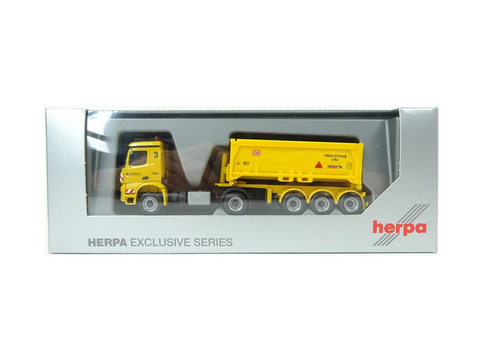 Herpa H0 942843, MB Arocs Schmitz Absetzkipper, neu, OVP