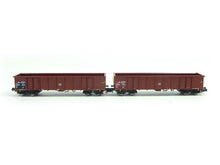 Laden Sie das Bild in den Galerie-Viewer, Güterwagen Set Eanos SBB, Fleischmann N 830252 neu OVP
